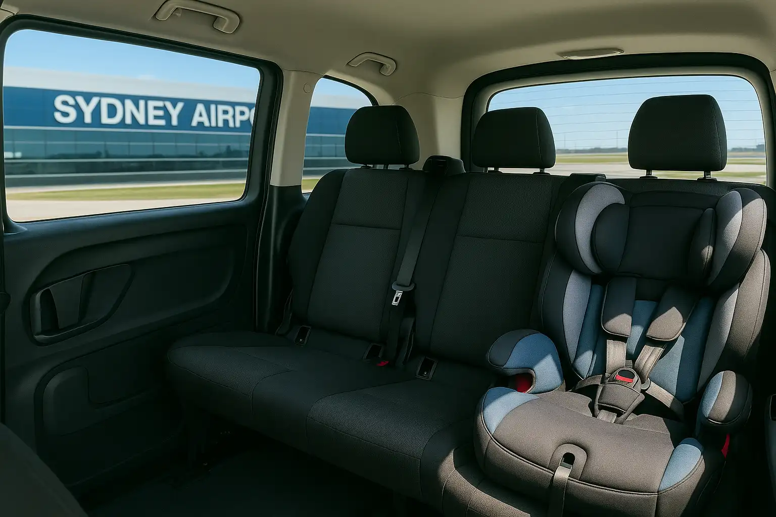 Get a Baby Seat Taxi Maxi for Airport